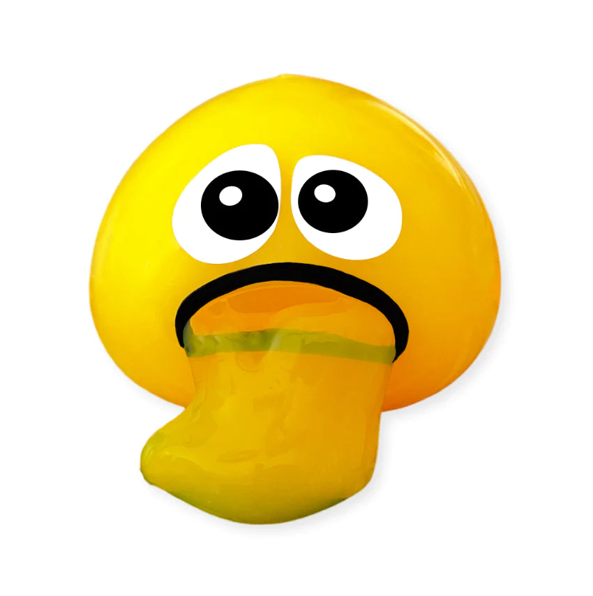 Gurly™ - Puking Ball - Yellow Slime